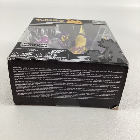 Pokemon Evolution Multi Pack Diamond Select Toxel Toxtricity Action Figures 2023 - Picture 3 of 6